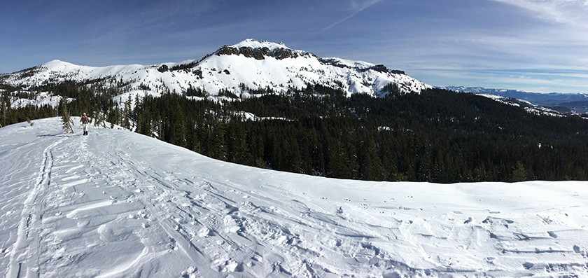 Snowshoeing Andesite Peak